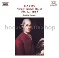 String Quartets Op. 64, Nos. 1- 3 (Naxos Audio CD)