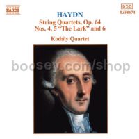 String Quartets Op. 64, Nos. 4 - 6 (Naxos Audio CD)