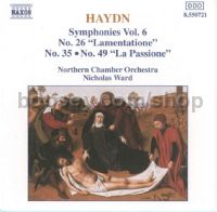 Symphonies vol.6 (Nos. 26, 35, 49) (Naxos Audio CD)