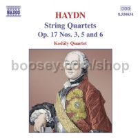 String Quartets Op. 17, Nos. 3, 5 & 6 (Naxos Audio CD)