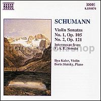 Violin Sonatas Nos. 1 and 2 (Naxos Audio CD)