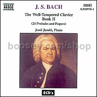 Well Tempered Clavier II (Naxos Audio CD)