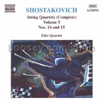 String Quartets Nos. 14 & 15 (Naxos Audio CD)