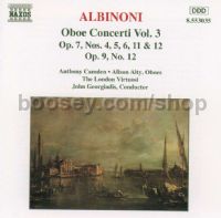 Oboe Concertos vol.3 (Naxos Audio CD)