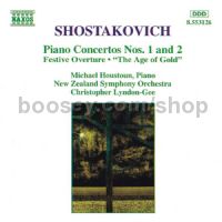 Piano Concertos 1-2 (Naxos Audio CD)