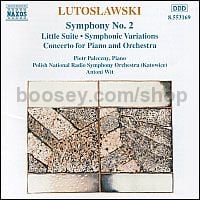 Symphony No.2/Piano Concerto (Naxos Audio CD)