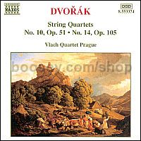 String Quartets No.10, Op. 51 & No.14, Op. 105 (Naxos Audio CD)