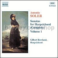 Sonatas for Harpsichord, Vol. 1 (Naxos Audio CD)