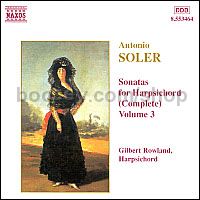 Sonatas for Harpsichord vol.3 (Naxos Audio CD)