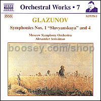 Symphonies Nos. 1 and 4 (Naxos Audio CD)