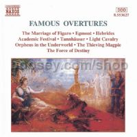 Famous Overtures (Naxos Audio CD)