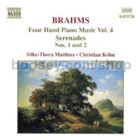 Four-Hand Piano Music vol.4 (Naxos Audio CD)