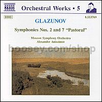 Symphonies Nos. 2 and 7 (Naxos Audio CD)