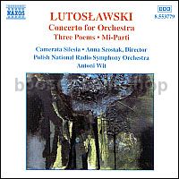Concerto for Orchestra/Three Poems/Mi-Parti (Naxos Audio CD)
