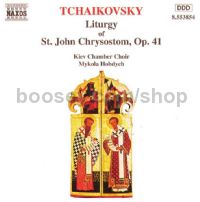 Liturgy of St. John Chrysostom, Op. 41 (Naxos Audio CD)