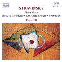 Piano Sonata (1924)/Les Cinq doigts/Piano-Rag-Music/Tango/Chorale/Serenade (Naxos Audio CD)
