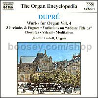 Works for Organ vol.4 (Naxos Audio CD)