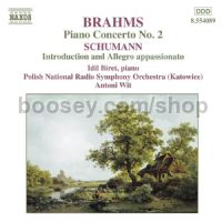 Piano Concerto No.2 in B flat major Op 83/Introduction & Allegro appassinato Op 92 (Naxos Audio CD)