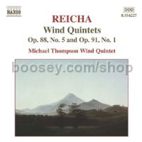 Wind Quintets, Op. 88, No.5 & Op. 91, No.1 (Naxos Audio CD)