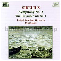 Symphony No.2 in D major Op 43/The Tempest - Suite No.1 Op 109 (Naxos Audio CD)