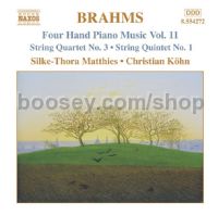 Four-Hand Piano Music vol.11 (Naxos Audio CD)