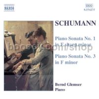 Piano Sonatas Nos. 1 and 3 (Naxos Audio CD)