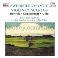 Swedish Romantic Violin Concertos (Naxos Audio CD)
