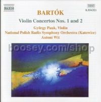 Violin Concerto No.1 Sz 36/Violin Concerto No.2 Sz 112 (Naxos Audio CD)