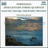 Norwegian 20th Century String Quartets (Naxos Audio CD)