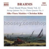 Four-Hand Piano Music vol.12 (Naxos Audio CD)