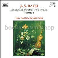 Sonatas & Partitas for Solo Violin, BWV 1004-1006 (Naxos Audio CD)