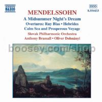 A Midsummer Night's Dream/Overtures (Naxos Audio CD)