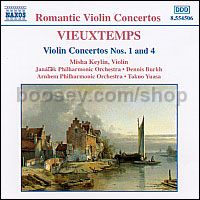 Violin Concertos Nos. 1 and 4 (Naxos Audio CD)