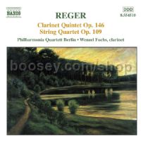 Clarinet Quintet, Op. 146/String Quartet, Op. 109 (Naxos Audio CD)