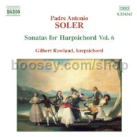 Sonatas for Harpsichord vol.6 (Naxos Audio CD)
