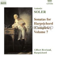 Sonatas for Harpsichord vol.7 (Naxos Audio CD)