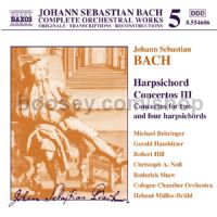 Harpsichord Concertos vol.3 (Naxos Audio CD)