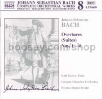 Orchestral Suites Nos. 1-4 (Naxos Audio CD)