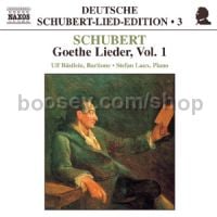 Deutsche Schubert Lied Edition (3): Goethe vol.1 (Naxos Audio CD)