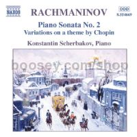 Variations on a Theme of Chopin Op. 22/Morceaux de Fantaisie Op. 3 (Naxos Audio CD)
