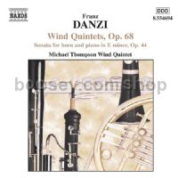 Wind Quintets, Op. 68, Nos. 1-3/Horn Sonata, Op. 44 (Naxos Audio CD)
