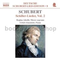 Deutsche Schubert Lied Edition (8): Schiller, vol.2 (Naxos Audio CD)