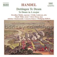 Dettingen Te Deum/Te Deum in A Major (Naxos Audio CD)