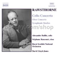 Cello Concerto/Oboe Concerto/Symphonic Studies (Naxos Audio CD)