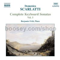 Complete Keyboard Sonatas vol.5 (Naxos Audio CD)
