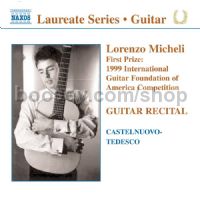 Guitar Recital: Lorenzo Micheli (Naxos Audio CD)