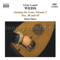 Lute Sonatas vol.5 (Naxos Audio CD)
