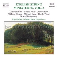 English String Miniatures 3 (Naxos Audio CD)