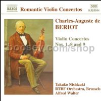 Violin Concertos Nos. 1, 8 & 9 (Naxos Audio CD)