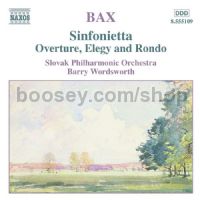 Sinfonietta/Overture/Elegy & Rondo (Naxos Audio CD)
